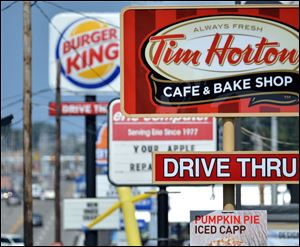 An employee at a Tim Hortons restaurant in Monroe has tested positive for hepatitis A.
