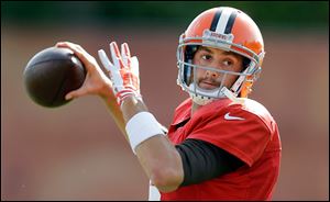 Brian Hoyer did just enough to win Cleveland’s quarterback job, but it probably won’t be long before rookie Johnny Manziel takes the reins.
