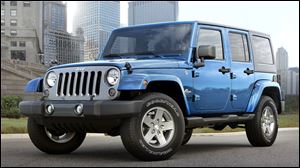 The 2015 Jeep Wrangler will receive upgrades, including an eight-speaker audio system.