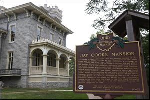 The Jay Cooke Mansion on Gibraltar Island near Put-in-Bay is commonly known as Cooke Castle. Now part of Ohio State University's Stone Lab extension campus, the 15-room castle was built in 1864. To see more photos, go to toledoblade.com.
