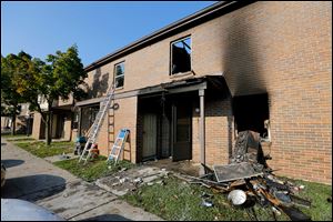 Danika Caldwell, 5, was killed in an early morning fire at the Palmer Gardens apartment complex.
