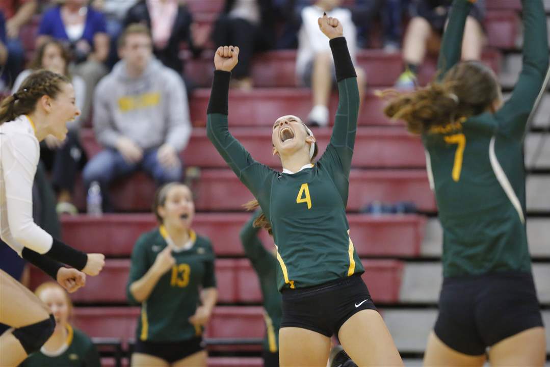 IN PICTURES Clay volleyball defeats Central Catholic The Blade