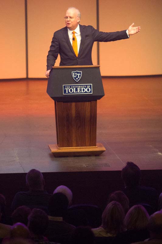 GOP strategist Karl Rove talks national, international politics with UT
