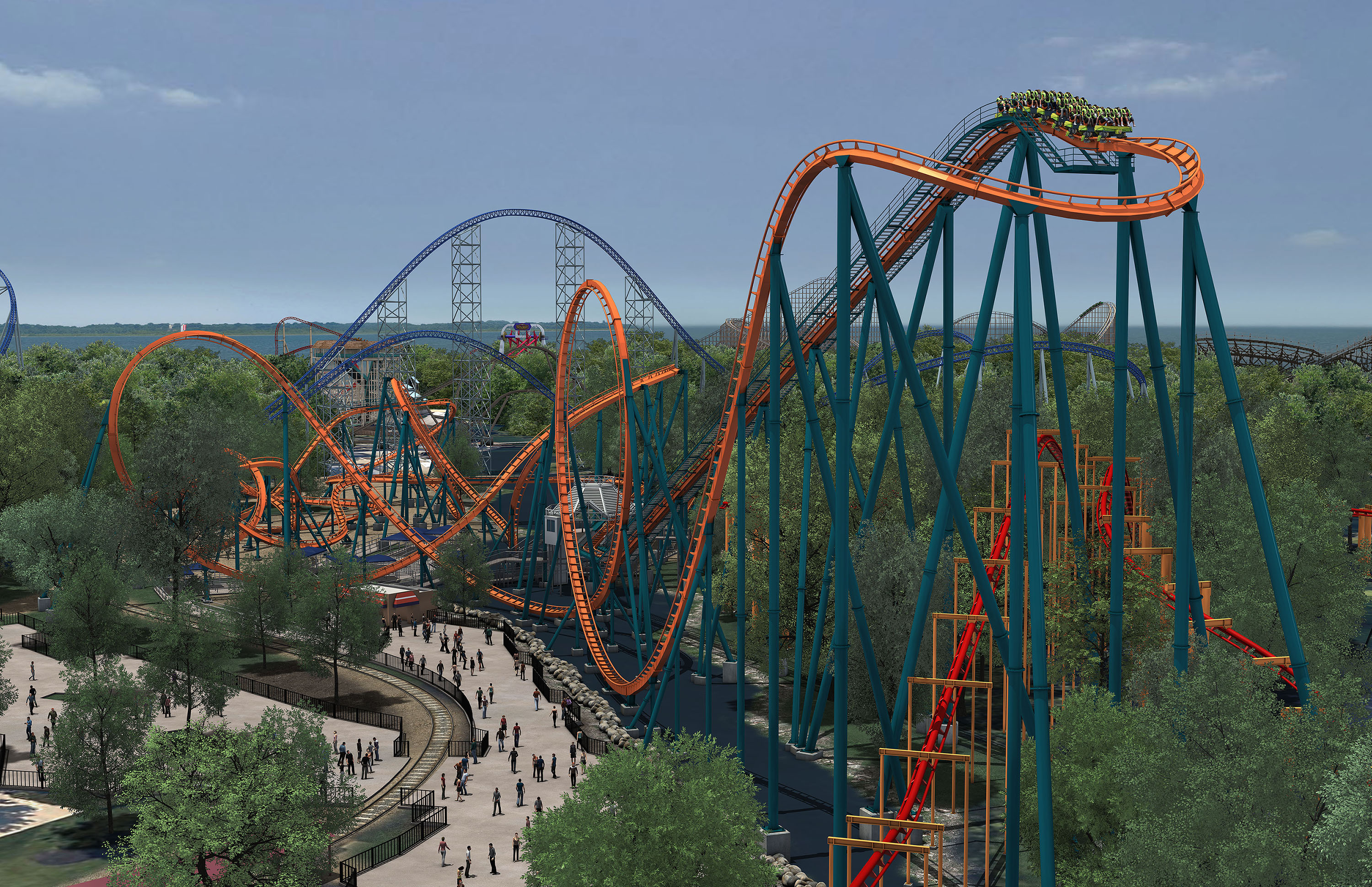 Cedar Point amusement park introduces roller coaster to debut in 2015