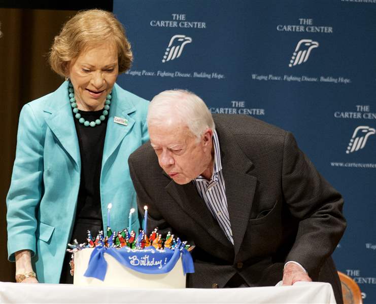 Former President Carter celebrates 90th birthday - The Blade
