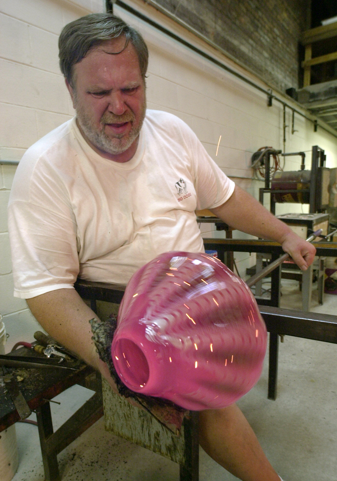 Gallery features work of late glassblower The Blade