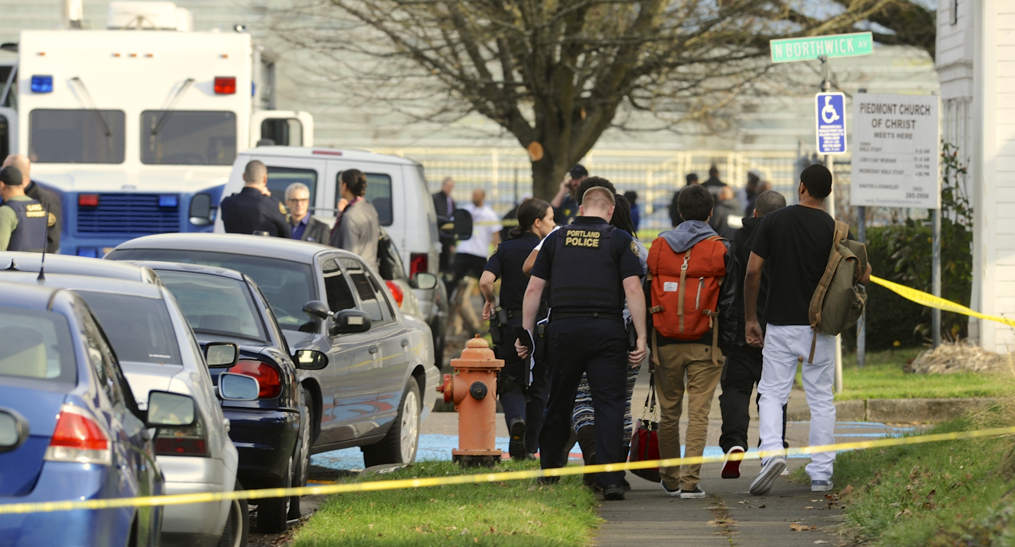 Portland police arrest suspect in shooting outside high school