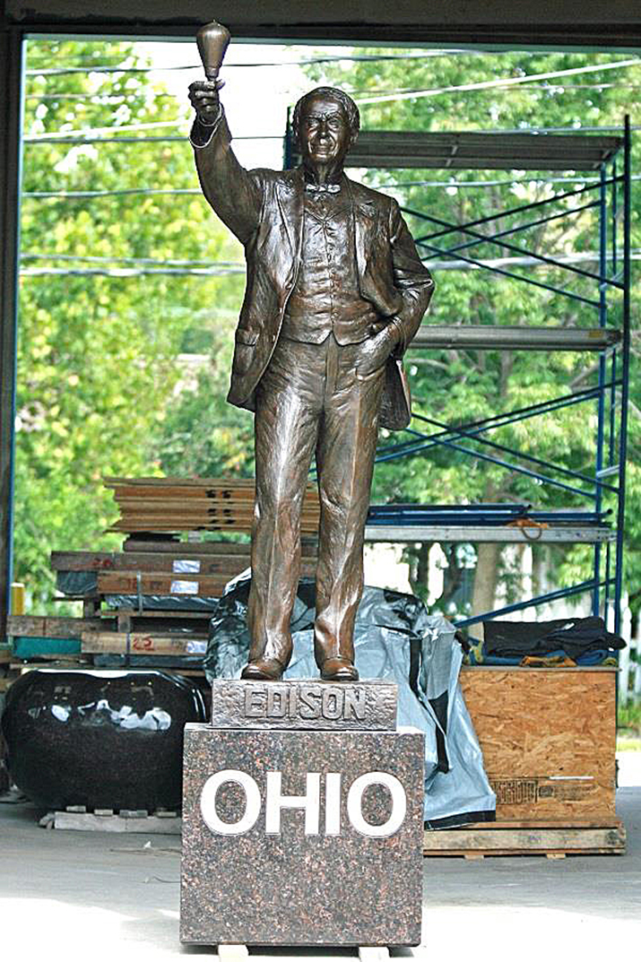 Zanesville sculptor picked to create Edison statue The Blade