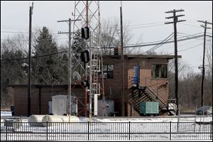 CSXs F tower in Fostoria is the companys last in northwest Ohio and one of only a handful remaining in the region. The company is considering plans to close the tower and use dispatchers at larger regional rail centers to replace it.