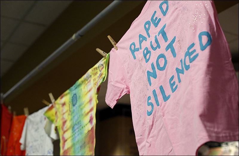 Clothesline project raises sexual assault awareness Toledo Blade