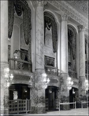 The Paramount Theater was built in 1929. It was considered by many to be the jewel of downtown Toledo’s theaters, yet it was demolished in 1965 to create more parking spaces.