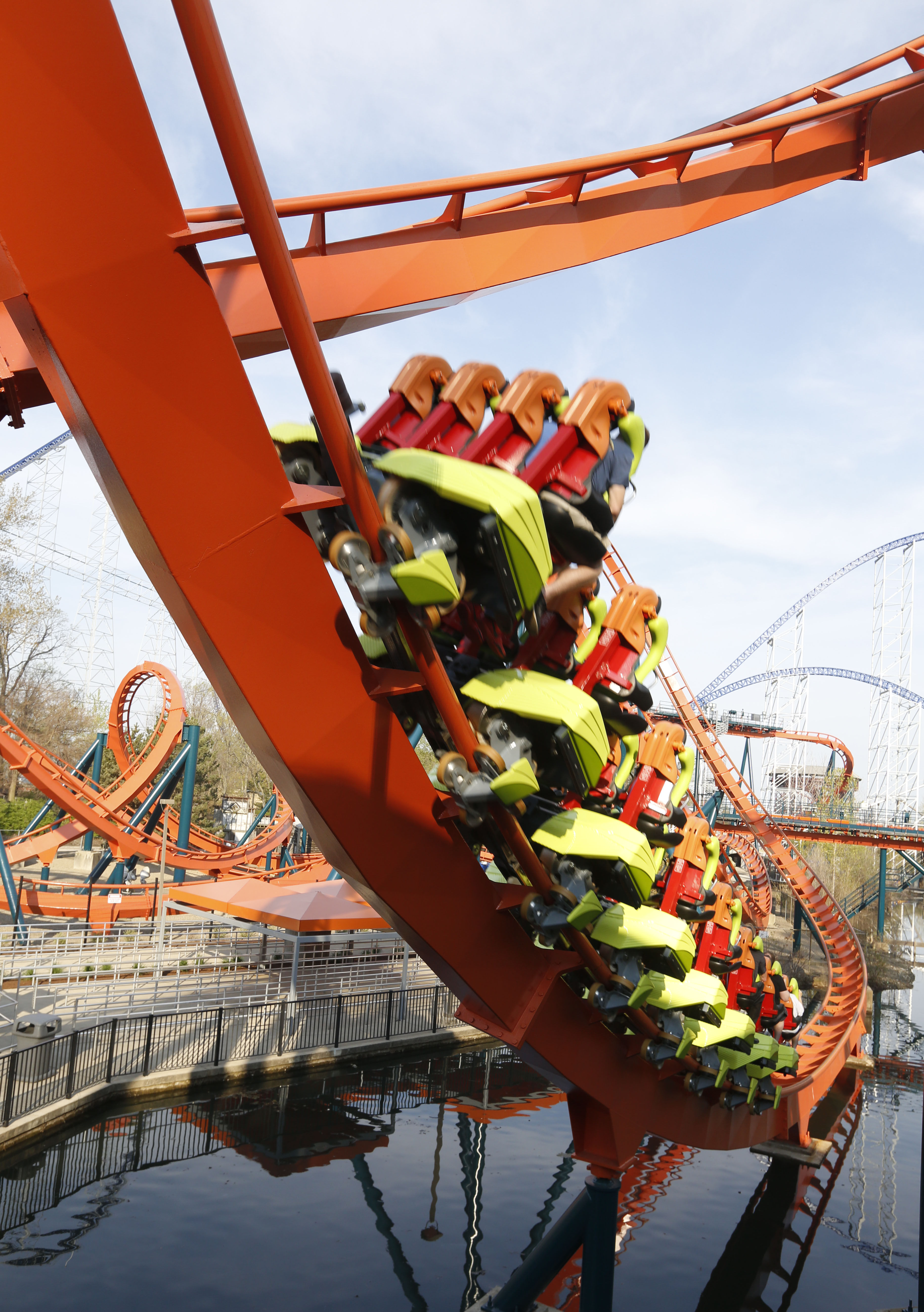 Roller coaster enthusiasts line up in Sandusky to test Cedar Point's