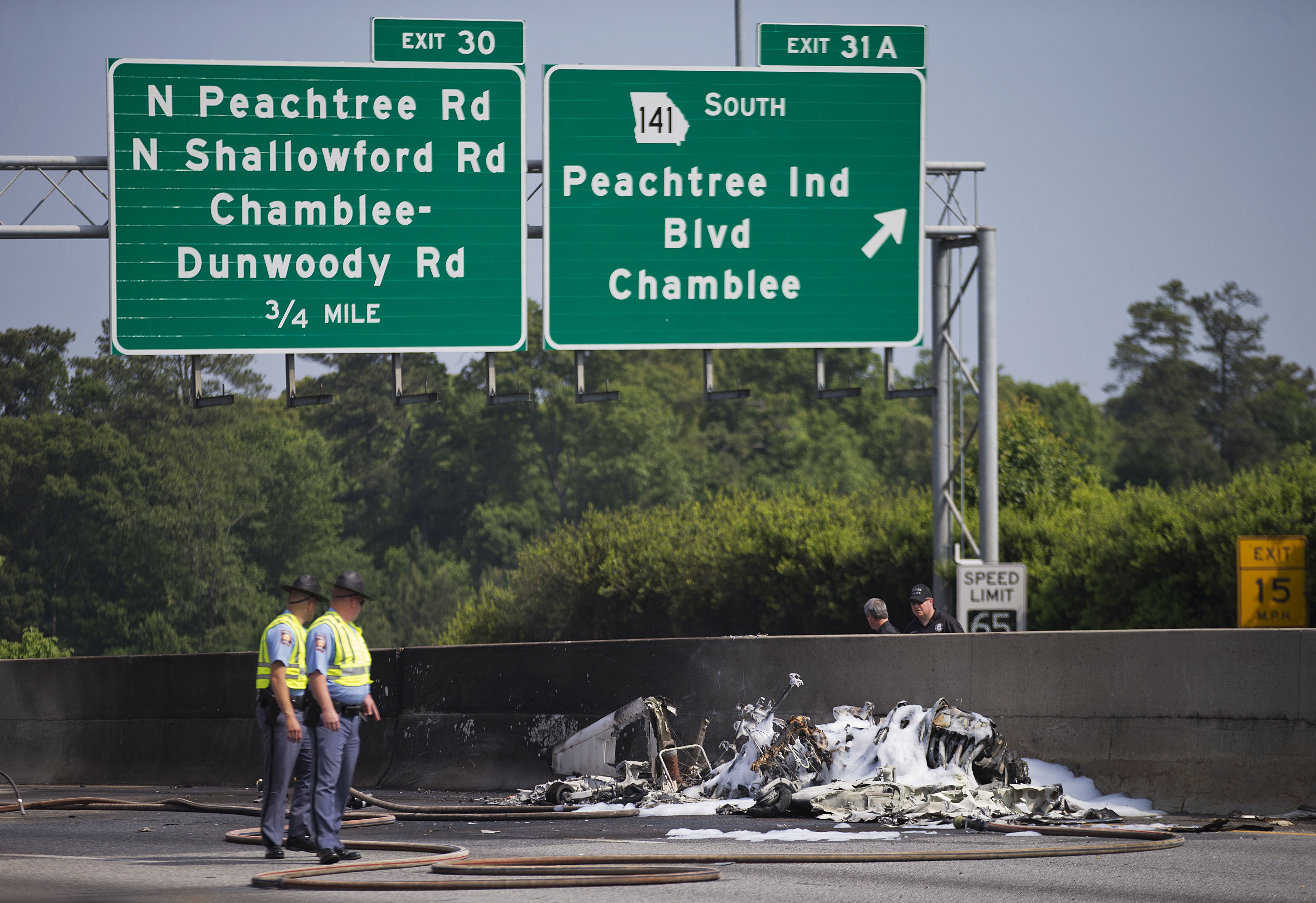 Official 4 killed in smallplane crash on Atlanta highway The Blade