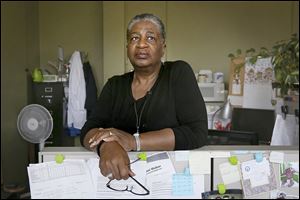 ‘There is no safe level for lead,’ Gloria Smith, a registered nurse and lead case manager for the Toledo-Lucas County Health Department, said. Ms. Smith is working to help the families of children with elevated lead levels reduce poisoning and exposure.