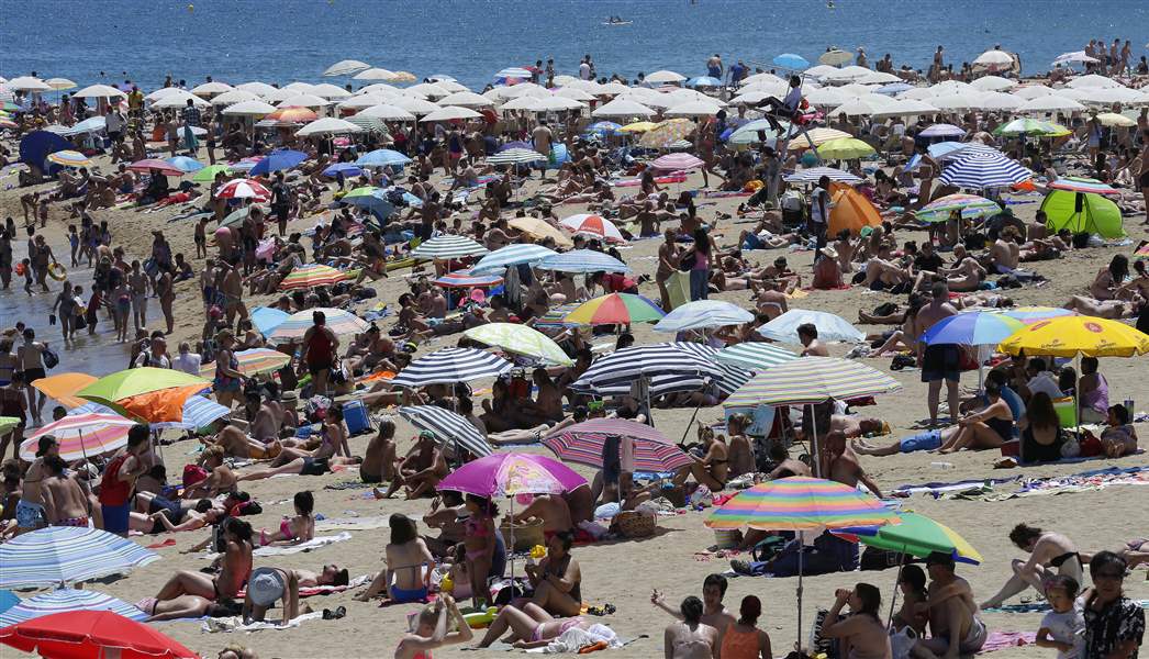 Spain, Portugal issue health alerts amid scorching temps The Blade
