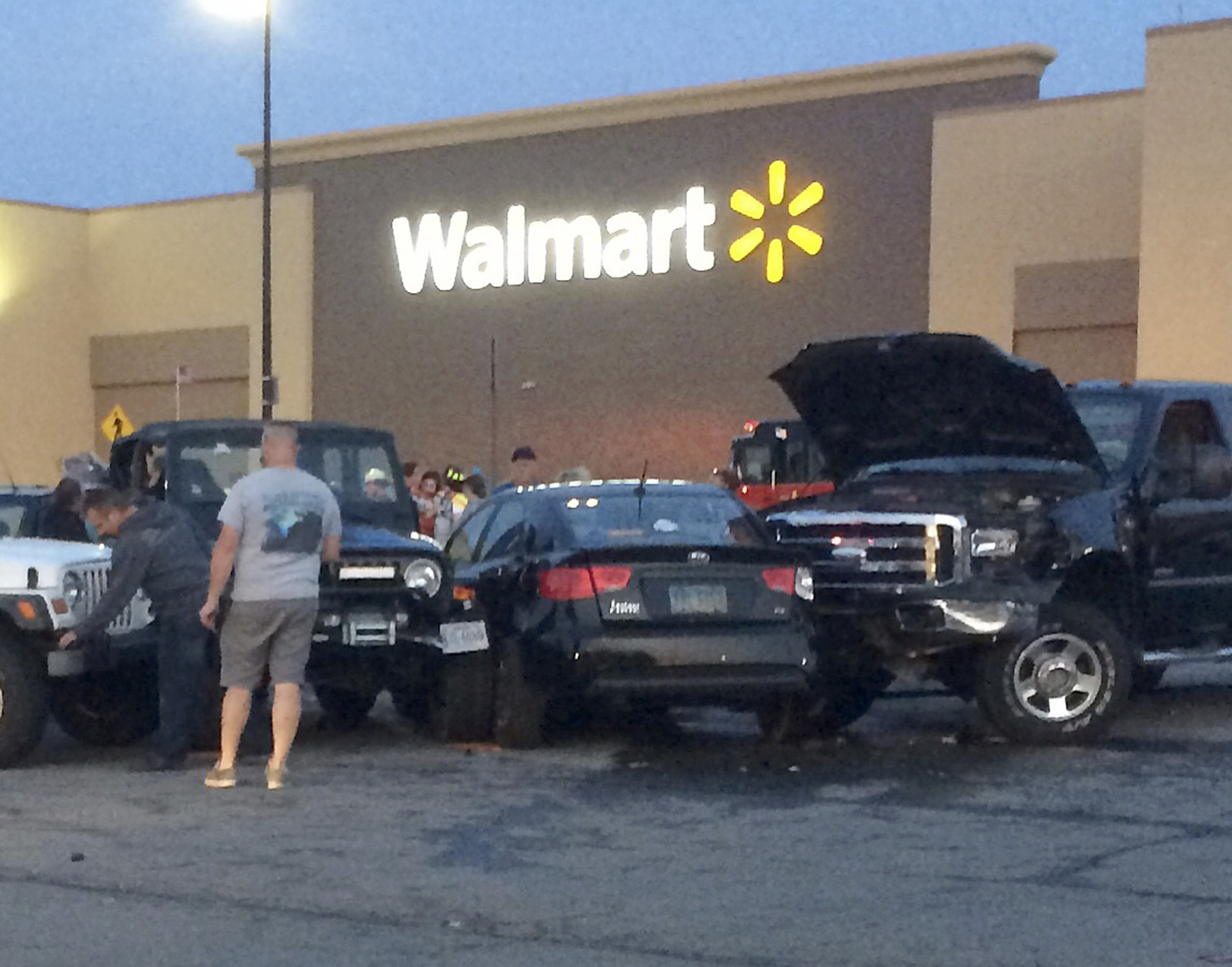 Truck rams cars, patrons in Port Clinton Walmart parking lot The Blade