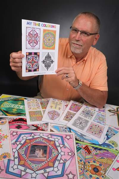 New coloring book therapy proves to be a real stress reliever - The Blade