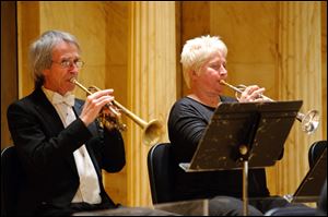 Trumpeter Lauraine Carpenter will be among the notable musicians performing as part of the Toledo Symphony’s Mercy Music Under the Stars on Sunday.