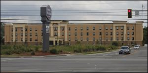 The 108-room Hampton Inn & Suites opened on Secor Road in 2014 on the site of a former multitheater complex. 
