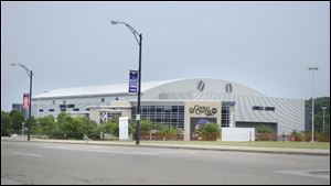 Youngstown has built a new civic center called the Covelli Centre, where a hockey team and musical acts play.