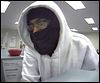 Man sought after bank robbery