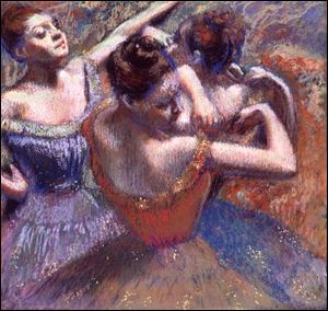 Edgar Degas' 'The Dancers'