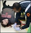 Mock event has serious role