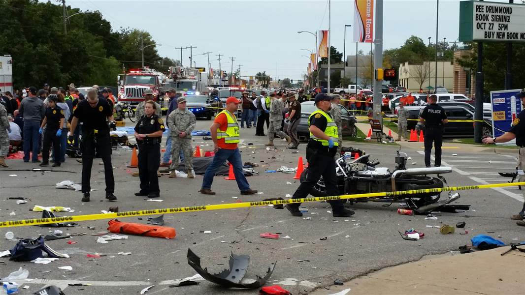 Police 3 dead, 34 injured after Oklahoma State parade crash