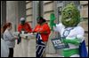 Pro-pot mascot makes Toledo stop
