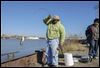 Angler snags dinner for the neighbors