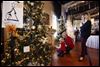 Decorated trees raise funds