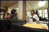 Event gives baskets, blood pressure advice
