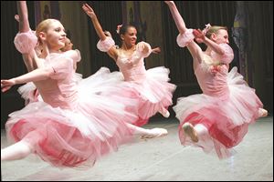 Members of the The Ballet Theater of Toledo perform 'The Nutcracker.'