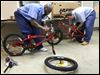 Inmates make bikes for kids