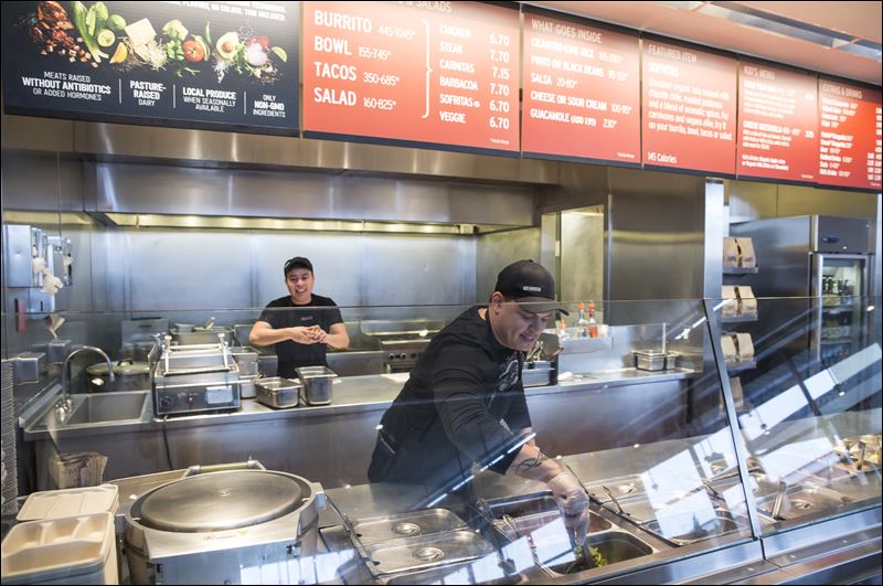 Chipotle CEO No price increase to cover food safety Toledo Blade