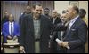 Religious leaders stand together