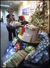 Office gives gifts to needy family