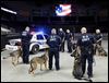 Donations give police dogs vests
