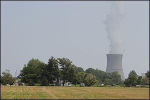 The Davis Besse Nuclear Power Station in Oak Harbor.