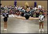 Cheerleaders leave sidelines