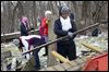 Students brave cold to help on MLK Day