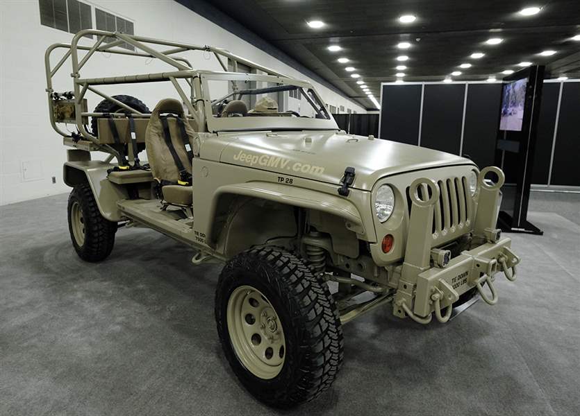 Contractor shoots for battleready Jeep The Blade