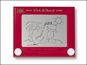 The classic Etch A Sketch was introduced in 1960 by Ohio Art Co. of Bryan.