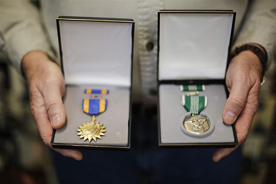 Medals replaced from war in Vietnam The Blade