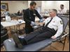 Friends, family give blood to honor officer