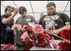 Carnations at the career center
