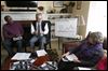 Former Gov. Ted Strickland campaigns in Toledo