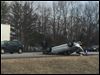Rollover crash slows SB I-75 traffic in Rossford