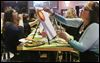 Patrons get into spirit of art