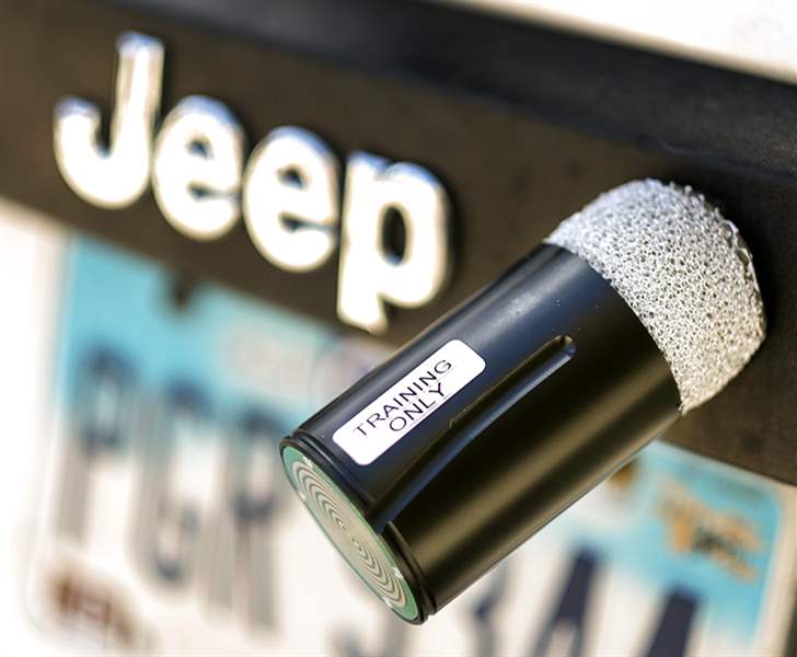 GPStracking darts aim to curb dangerous chases The Blade